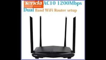 Tenda AC10 1200Mbps Wireless MU MIMO Dual Band Gigabit