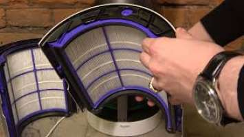 Как заменить внешние фильтры на Dyson pure cool tp04?