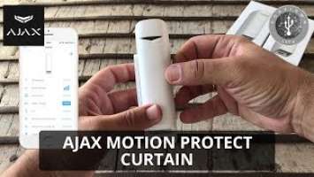 Ajax Motion Protect Curtain - Step by Step Tutorial