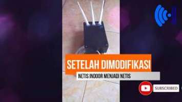 Unboxing & Modifikasi Router Netis WF2409E Indoor Ke Outdoor