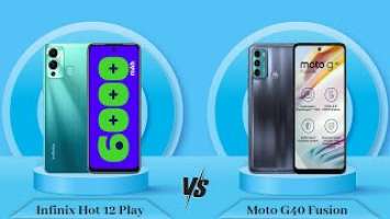 Infinix Hot 12 Play Vs Moto G40 Fusion - Full Comparison [Full Specifications]