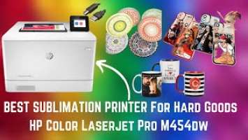 HP Color Laserjet Pro M454dw Review #bestsublimationprinter