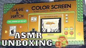 ASMR UNBOXING Game & Watch: The Legend of Zelda #asmr #nintendo #zelda