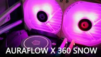 Introducing ID-COOLING AURAFLOW X 360 SNOW