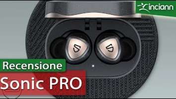 Recensione Cuffie auricolari true wireless SoundPeats Sonic Pro doppio driver ad armature bilanciate