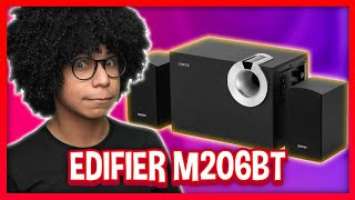 Overview EDIFIER M206BT!! COMPACTA e COM UM SOM INCRÍVEL!!! Caixa de som BLUETOOTH