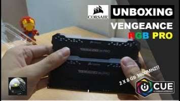 UNBOXING: CORSAIR VENGEANCE RGB PRO - DDR4 RAM with Bright RGB LEDs!