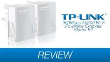 TP-Link AV500 Wi-Fi Powerline Extender Starter Kit TL-WPA4220KIT Review!