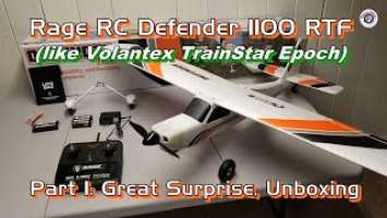 Rage R/C Defender 1100 EP RTF - Part 1: Great Surprise, Unboxing