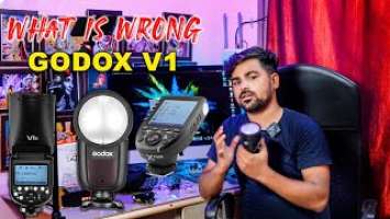godox V1 flesh & godox x pro trigger review | godox flesh light benifits | In Hindi