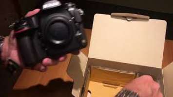 Nikon D850 unboxing