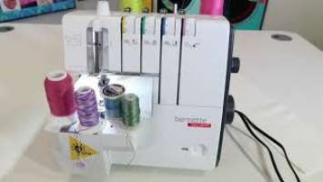 bernette Funlock b42 Coverstitch 23 Decorative Threads with the Chain Stitch