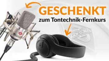 Neumann TLM 102 und Sennheiser HD 400 PRO im Test | HOFA-College Aktion