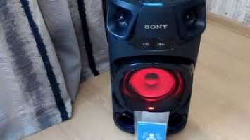 Обзор Sony mhc v13