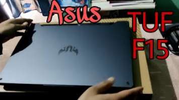 Asus TUF F15 Unboxing gtx1650