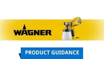 WAGNER Wood&Metal Sprayer  W 100 | Product guidance (English)