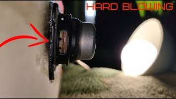JBL Flip 4 WOOFER HARD ABUSING | Blowing Stress Test | CRACKING!