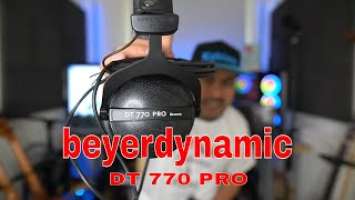 BEYERDYNAMIC DT 770 PRO 80 OMHS UNBOXING REVIEW