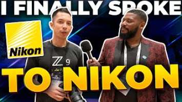I Asked Nikon Everything! Z9, Z6 II Z7 II, Firmware Update. Z8? And Cinema Camera