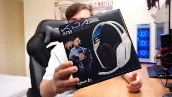 Logitech G733 K/DA LIGHTSPEED Wireless Gaming Headset Review