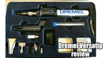 Dremel Versatip review and testing portable butane soldering iron.