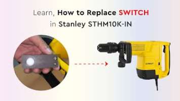 Repair STANLEY STHM10K|Replace Switch in STANLEY STHM10K | Ultimamac