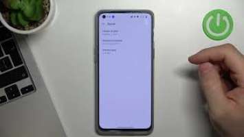 Настройка разработчика на OnePlus Nord 2T / Режим для разработчиков на OnePlus Nord 2T
