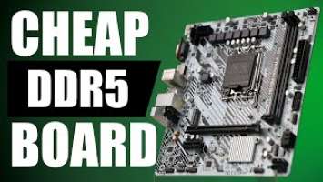 Affordable DDR5 Motherboard: ASRock H610M-HDV/M.2+ D5 for Intel LGA 1700 with ARGB & USB Type-C