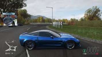 Chevrolet Corvette В Forza Forizon 4 | Thrustmaster T150 force feedback