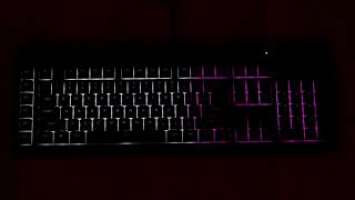CORSAIR K55 RGB PRO XT LED Lighting Exemplification