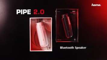 Hama Bluetooth® "Pipe 2.0" Loudspeaker | Unboxing