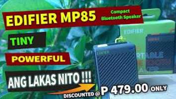 EDIFIER MP85 Portable Bluetooth Speaker Review |  Maliit Pero ang LAKAS!!! Ganda ng Tunog! #edifier
