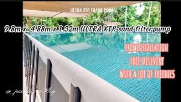 CAMP CONSTANCIA DELIVERY AND INSTALLATION OF Intex 26374 9.88m x  4.88m x 1.32m ULTRA XTR