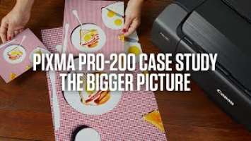 The new Canon PIXMA PRO-200 - The bigger picture