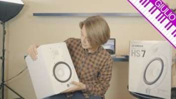 Unboxing Yamaha HS7 Studio Monitors!!!