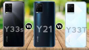 vivo Y33s vs vivo Y21 vs vivo Y33T