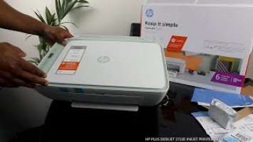 HP PLUS DESKJET 2722E INKJET PRINTER WITH HP+ OVERVIEW