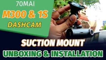 NEXDIGITRON Suction Mount for 70mai M300 & 1S DashCam