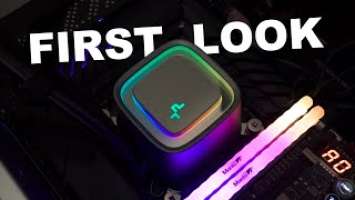 Great performance at a budget price! DeepCool LS720 AIO cooler unboxing & first look!