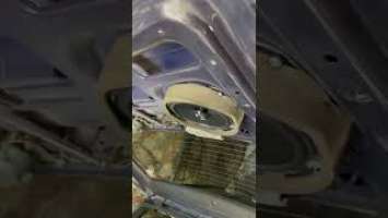 Astra F - changed the factory speakers to Hertz DCX 170.3 - rear door - step 1 of the sound upgrade