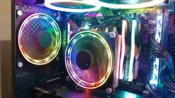 GameMax Gamma 300 Rainbow ARGB Temperature Test