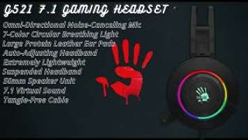 Bloody g521 gaming headphone unboxing & review #gaming #gamer #bloody #bloodyg521 #gamingheadphone