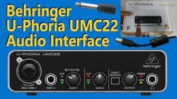 Behringer U-PHORIA UMC22 Audio Interface- Unboxing and Features- Is it Worth Rs 7000/-