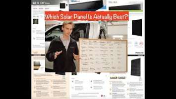 2021 BEST SOLAR PANEL COMPARISON - LG vs Panasonic vs SunPower vs Solaria vs QCELLS