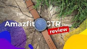 Review Amazfit GTR 47 mm international version and comparison with Amazfit Stratos
