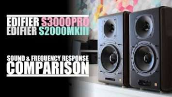 Edifier S2000MKIII  vs  Edifier S3000PRO  ||  Sound & Frequency Response Comparison