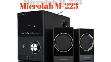 Microlab M-223 (2.1) Unboxing and price details