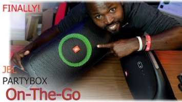 JBL PartyBox On-The-Go Sound Sample & My First Impressions | Here We Go Again