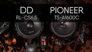 DD RL-CS6.5 vs Pioneer TS-A1600C
