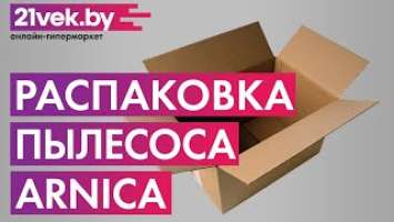 Распаковка — Вертикальный пылесос Arnica Merlin Pro ET13212